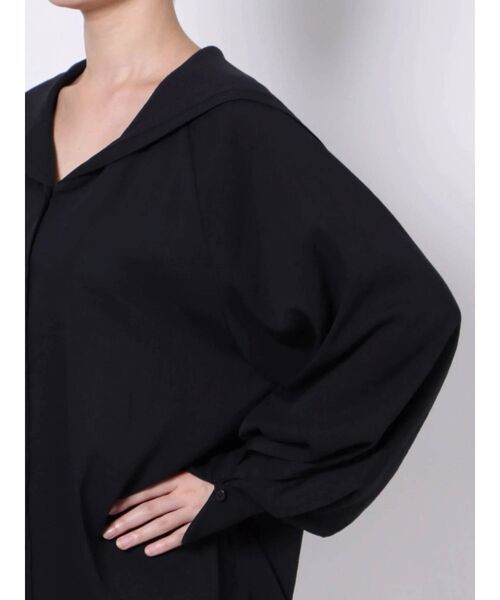 LAGUNAMOON（ラグナムーン）の「セーラーカラーブラウス（シャツ/ブラウス・レディース・ホワイト/ブラック/カーキ・FREE）」の16枚目の写真