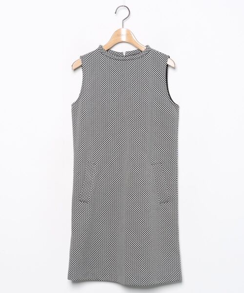 ブランド古着 チェック柄ノースリーブワンピース ワンピース Simplicite シンプリシテェ のファッション通販 Zozoused