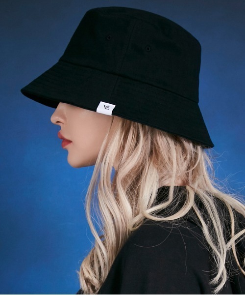 【韓国 VARZAR】ヘリボーンレーベル バケットハット セール】【VARZAR】 Herringbone label bucket hat