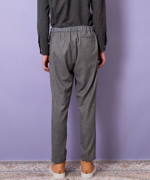 FACTOTUM（ファクトタム）の「【FACTOTUM】C/Fカシミヤブレンド1タックパンツ（スラックス・メンズ・チェック/その他/ブラック・44/48/46）」の12枚目の写真