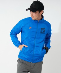【FILA GOLF/フィラゴルフ】ブランドロゴ 袖着脱式 裏メッシュ ブルゾン/撥水加工