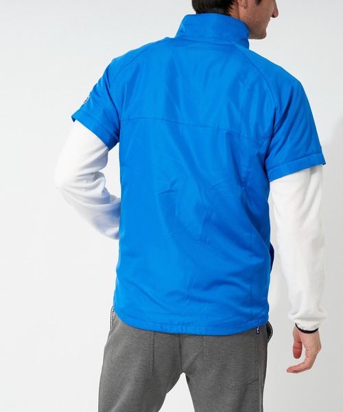 FILA（フィラ）の「【FILA GOLF/フィラゴルフ】ブランドロゴ 袖着脱式 裏メッシュ ブルゾン/撥水加工（ブルゾン・メンズ・ホワイト/ブラック/ネイビー/ブルー・LL/3L/M/L）」の21枚目の写真