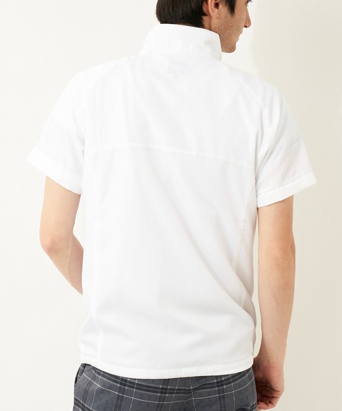 FILA（フィラ）の「【FILA GOLF/フィラゴルフ】ブランドロゴ 袖着脱式 裏メッシュ ブルゾン/撥水加工（ブルゾン・メンズ・ホワイト/ブラック/ネイビー/ブルー・LL/3L/M/L）」の17枚目の写真