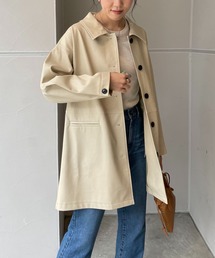 CAPRICIEUX LE'MAGE | フェイクレザーカバーオール(カバーオール)