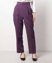 センタープレスカラーテーパードパンツ＊