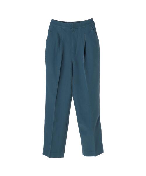 koe（コエ）の「センタープレスカラーテーパードパンツ＊（スラックス・レディース・ライトグレー/レッド/オリーブ/ブルー/マスタード/ブラック/パープル/オレンジ/ボルドー/ブルーグリーン・M）」の18枚目の写真