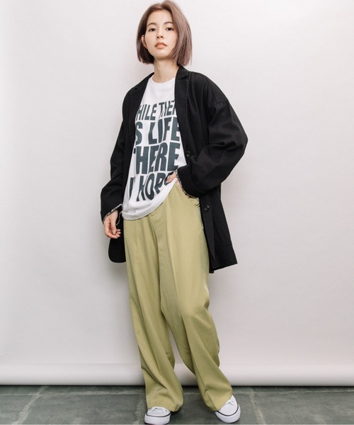 refinedworks（リファインドワークス）の「テーラードジャケット（テーラードジャケット・レディース・ブラック/ベージュ/カーキ・FREE）」の5枚目の写真