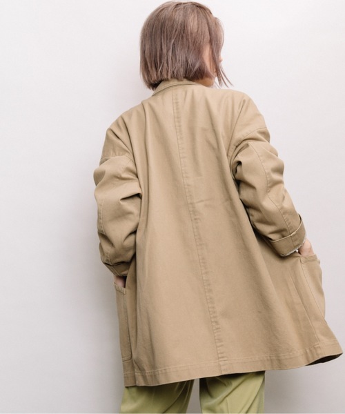 refinedworks（リファインドワークス）の「テーラードジャケット（テーラードジャケット・レディース・ブラック/ベージュ/カーキ・FREE）」の9枚目の写真