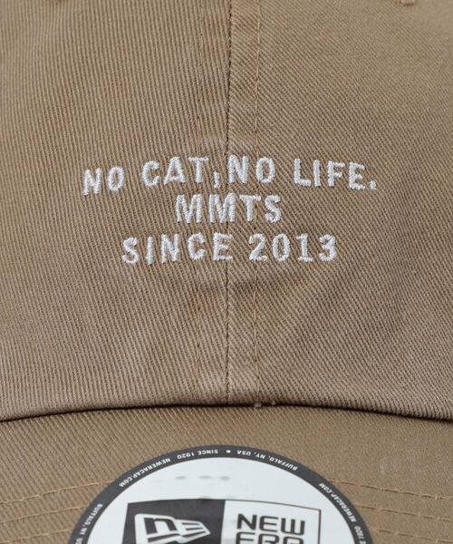 mmts（マミタス）の「＜UNISEX＞NEWERA × mmts / "NO CAT, NO LIFE." CAP（キャップ・レディース・ベージュ・ONE SIZE）」の18枚目の写真