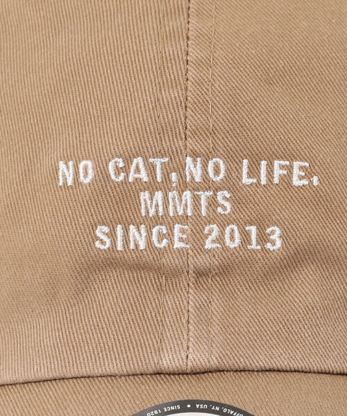 mmts（マミタス）の「＜UNISEX＞NEWERA × mmts / "NO CAT, NO LIFE." CAP（キャップ・レディース・ベージュ・ONE SIZE）」の21枚目の写真