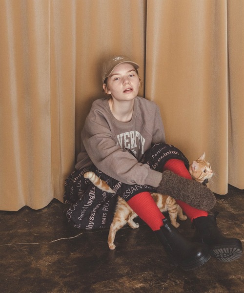 mmts（マミタス）の「＜UNISEX＞NEWERA × mmts / "NO CAT, NO LIFE." CAP（キャップ・レディース・ベージュ・ONE SIZE）」の7枚目の写真