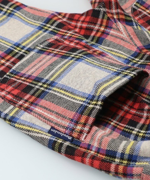 Moujonjon（ムージョンジョン）の「ニットジャガードチェックパンツ（その他パンツ・キッズ・レッド/イエロー・120/95/100/110/130/90）」の6枚目の写真