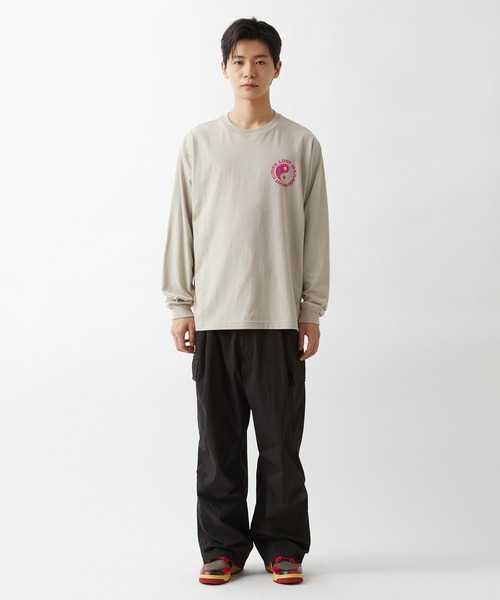 LMCの「【LMC】YINGYANG LONG SLV TEE / エルエムシー 陰陽 グラフィック ロングスリーブ Tシャツ（Tシャツ/カットソー・メンズ・ベージュ/ホワイト・LARGE/MEDIUM/SMALL/X-LARGE）」の16枚目の写真