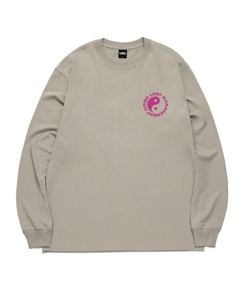 LMCの「【LMC】YINGYANG LONG SLV TEE / エルエムシー 陰陽 グラフィック ロングスリーブ Tシャツ（Tシャツ/カットソー・メンズ・ベージュ/ホワイト・LARGE/MEDIUM/SMALL/X-LARGE）」の10枚目の写真