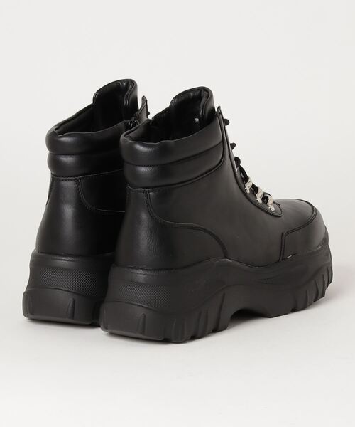 exclamation（エクスクラメーション）の「exclamation ハイカットダッドスニーカー（スニーカー・メンズ・ブラック・40/42/44）」の4枚目の写真