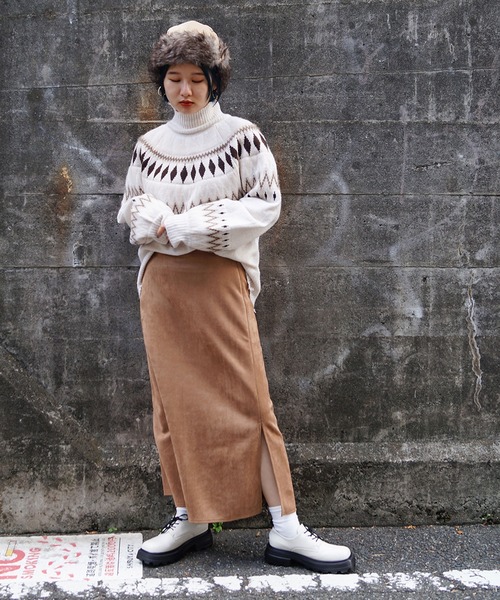 179/WG（イチナナキュウダブルジー）の「ファーフライトキャップ（キャップ・レディース・ブラック/ベージュ・FREE）」の16枚目の写真