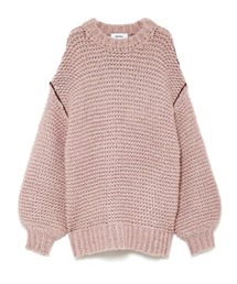 Mila Owen | 【WEB限定】ステッチデザインニット(ニット/セーター)