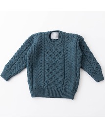 aran WOOLLEN MILLS（アランウーレンミルズ）の「スーパーソフトメリノウール ケーブル編みニット（ニット/セーター）」