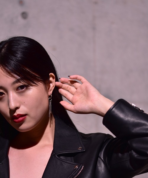 LHME(エルエイチエムイー)の「【LHME】リンクドロップピアス/サージカルステンレス 2EA003(ピアス(片耳用)・メンズ・シルバー/シルバー系その他・FREE)」の15枚目の写真