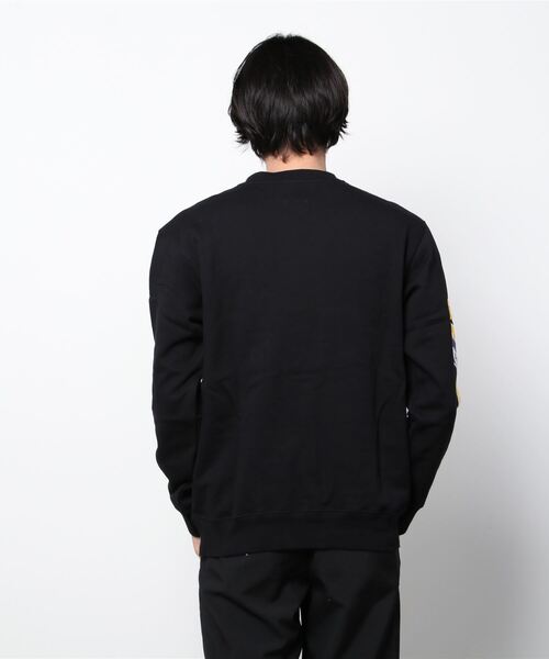 XLARGE（エクストララージ）の「LAKERS STANDARD LOGO CREWNECK SWEAT（スウェット・メンズ・ブラック/パープル・S/M/L/XL）」の14枚目の写真