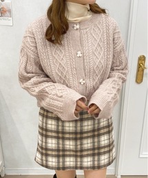 ケーブルもちもちカーディガン【ZOZOTOWN限定アイテム】