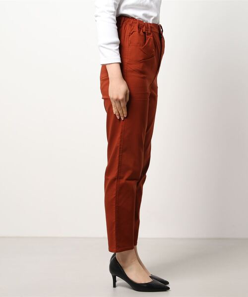 KRIFF MAYER Lady's Collection(クリフメイヤーレディースコレクション)の「むちゃ伸びカラーパンツ(その他パンツ・レディース・グリーン/レンガ/ブラック/キャメル/ネイビー・MEDIUM/LARGE)」の6枚目の写真