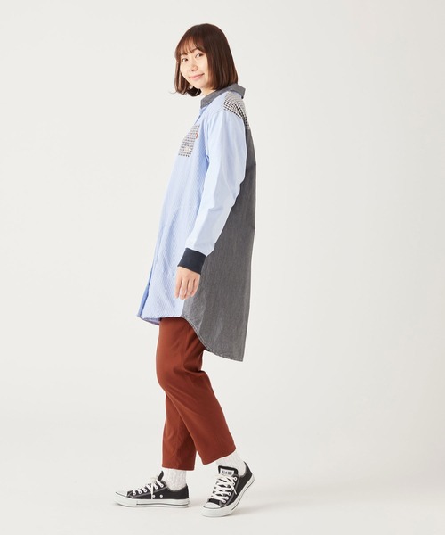 KRIFF MAYER Lady's Collection(クリフメイヤーレディースコレクション)の「むちゃ伸びカラーパンツ(その他パンツ・レディース・グリーン/レンガ/ブラック/キャメル/ネイビー・MEDIUM/LARGE)」の11枚目の写真