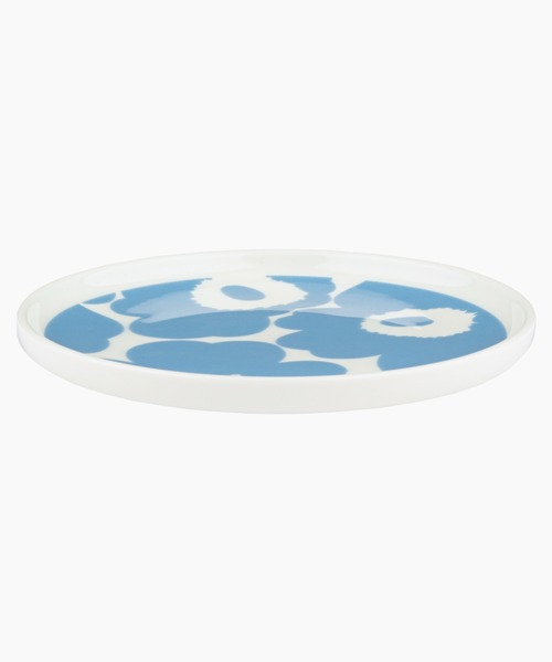 marimekko(マリメッコ)の「Unikko / plate diam 13,5 cm(食器・レディース・ブルー・FREE)」の2枚目の写真