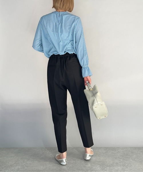 PICCIN(ピッチン)の「レトロプリントボウタイブラウス(シャツ/ブラウス・レディース・ベージュ/サックスブルー/ピンク・M)」の11枚目の写真