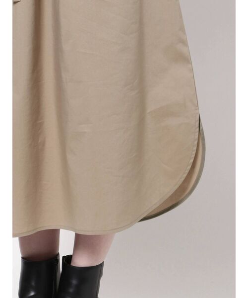 ELENDEEK（エレンディーク）の「ケーブルネックミックスワンピース（ワンピース・レディース・ブラック/ベージュ・01/02）」の20枚目の写真