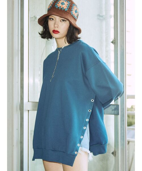 jouetie(ジュエティ)の「クロシェニットハット(ハット・レディース・ブラック/ブラウン/オフホワイト・FREE)」の11枚目の写真