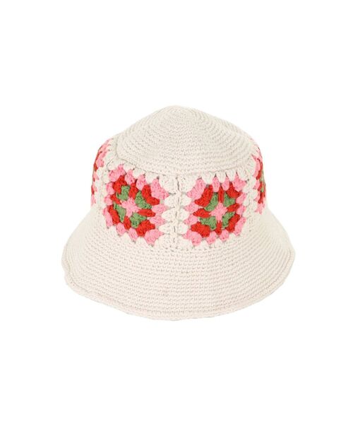 jouetie(ジュエティ)の「クロシェニットハット(ハット・レディース・ブラック/ブラウン/オフホワイト・FREE)」の8枚目の写真