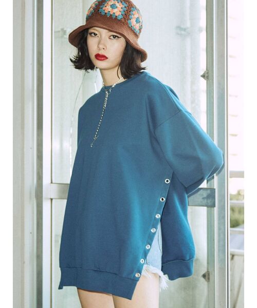 jouetie(ジュエティ)の「クロシェニットハット(ハット・レディース・ブラック/ブラウン/オフホワイト・FREE)」の13枚目の写真