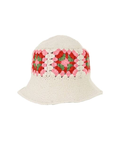 jouetie(ジュエティ)の「クロシェニットハット(ハット・レディース・ブラック/ブラウン/オフホワイト・FREE)」の15枚目の写真