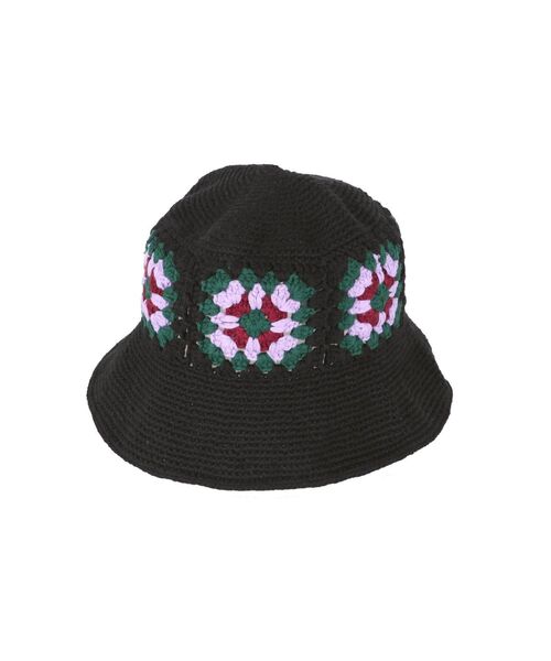 jouetie(ジュエティ)の「クロシェニットハット(ハット・レディース・ブラック/ブラウン/オフホワイト・FREE)」の20枚目の写真