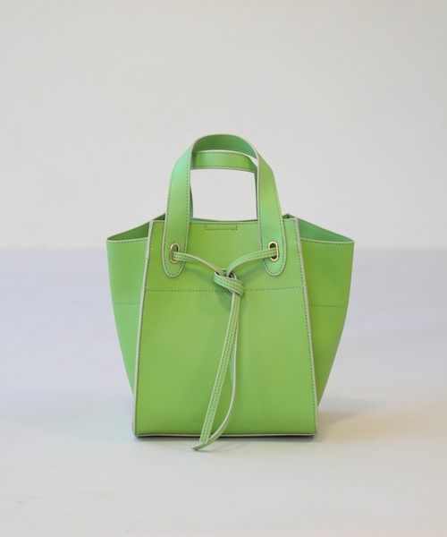 frames RAY CASSIN（フレームスレイカズン）の「WEB限定. 合皮2WAYバッグ（ハンドバッグ・レディース・ホワイト×グレー/グレイッシュベージュ/イエロー×グリーン/ベージュ/ベージュ系/ブラック・FREE）」の9枚目の写真