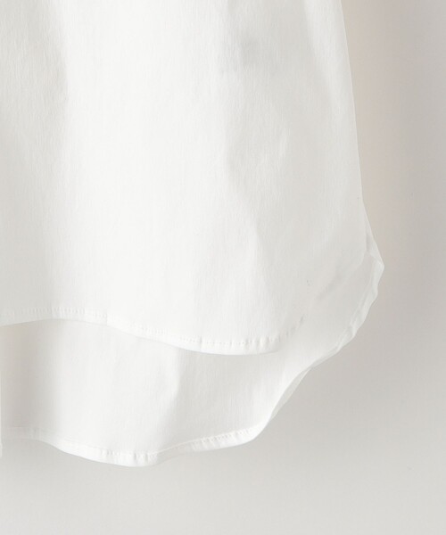SHIPS（シップス）の「MOUN TEN.:110～140cm / ストレッチ ポプリン ビッグ シャツ（シャツ/ブラウス・キッズ・ホワイト・110/125/140）」の3枚目の写真