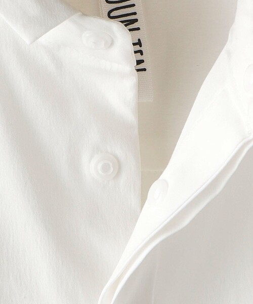 SHIPS（シップス）の「MOUN TEN.:110～140cm / ストレッチ ポプリン ビッグ シャツ（シャツ/ブラウス・キッズ・ホワイト・110/125/140）」の9枚目の写真