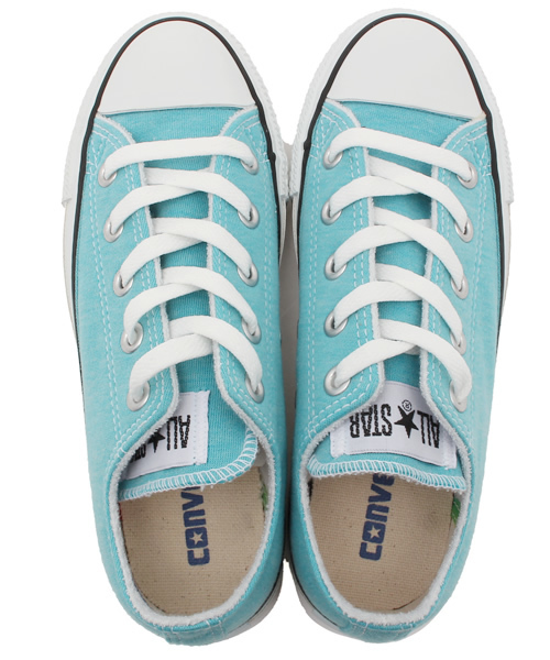 CONVERSE(コンバース)の「ALL STAR BLEACHEDSWEAT OX / オールスター ブリーチドスウェット OX(スニーカー・レディース・オレンジ/ターコイズブルー/グレー・7.5/10.5/5.5/5/3.5/4.5/7/6/8/3/4/6.5/8.5/9/9.5)」の12枚目の写真