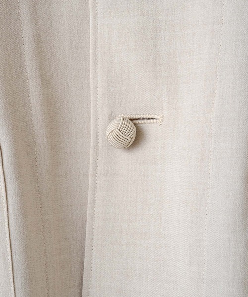 WHIMSIC（ウィムジック）の「【WHIMSIC】ノーカラーベスト（ベスト・レディース・ブラック/アイボリー・FREE）」の7枚目の写真