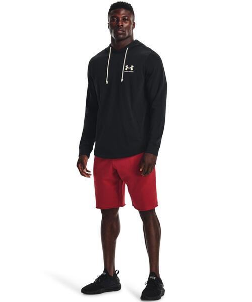 UNDER ARMOUR(アンダーアーマー)の「UAライバルテリー フーディー 〈レフトチェスト〉(トレーニング/メンズ)(スウェット・メンズ・ブラック/ライトグレー・S/M/3XL/XXL/L/XL)」の12枚目の写真