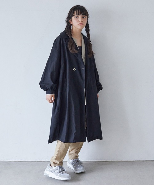 undeny.(アンディニ-)の「undeny/アンディニー トレンチコート(トレンチコート・キッズ・ベージュ系その他/ブラック/カーキ・3/2/1)」の8枚目の写真