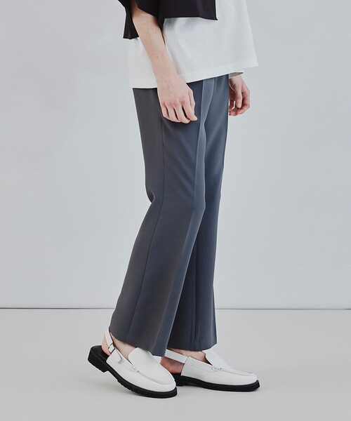 tk.TAKEO KIKUCHI(ティーケータケオキクチ)の「◆カラースリムフレアパンツ(その他パンツ・メンズ・ワインレッド/ブルー/ブラック/チャコールグレー・02/66/03)」の3枚目の写真