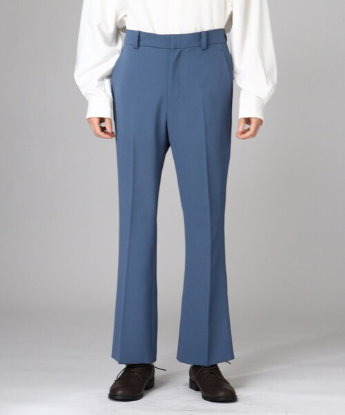 tk.TAKEO KIKUCHI(ティーケータケオキクチ)の「◆カラースリムフレアパンツ(その他パンツ・メンズ・ワインレッド/ブルー/ブラック/チャコールグレー・02/66/03)」の6枚目の写真