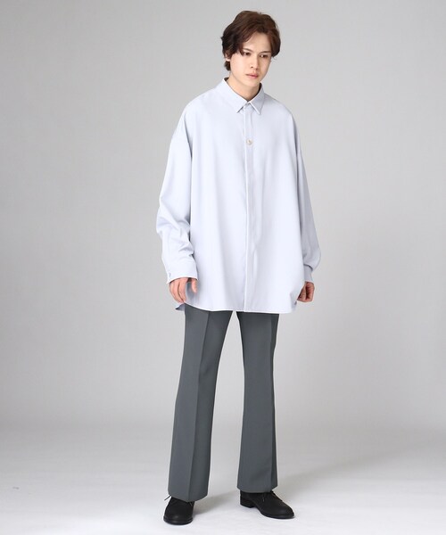 tk.TAKEO KIKUCHI(ティーケータケオキクチ)の「◆カラースリムフレアパンツ(その他パンツ・メンズ・ワインレッド/ブルー/ブラック/チャコールグレー・02/66/03)」の13枚目の写真