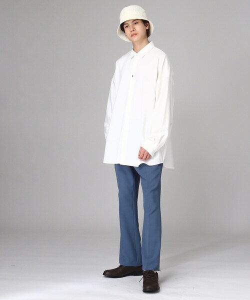 tk.TAKEO KIKUCHI(ティーケータケオキクチ)の「◆カラースリムフレアパンツ(その他パンツ・メンズ・ワインレッド/ブルー/ブラック/チャコールグレー・02/66/03)」の16枚目の写真