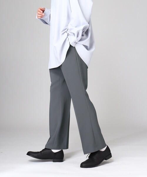 tk.TAKEO KIKUCHI(ティーケータケオキクチ)の「◆カラースリムフレアパンツ(その他パンツ・メンズ・ワインレッド/ブルー/ブラック/チャコールグレー・02/66/03)」の17枚目の写真