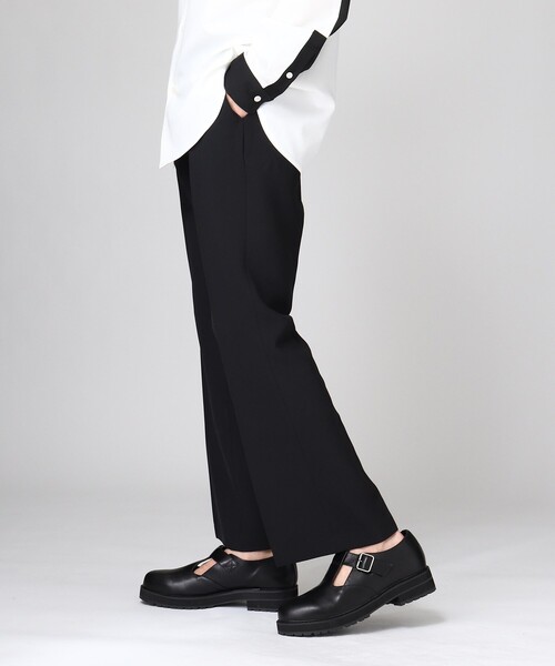 tk.TAKEO KIKUCHI(ティーケータケオキクチ)の「◆カラースリムフレアパンツ(その他パンツ・メンズ・ワインレッド/ブルー/ブラック/チャコールグレー・02/66/03)」の18枚目の写真