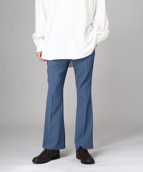 tk.TAKEO KIKUCHI(ティーケータケオキクチ)の「◆カラースリムフレアパンツ(その他パンツ・メンズ・ワインレッド/ブルー/ブラック/チャコールグレー・02/66/03)」の20枚目の写真