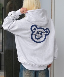 【UNISEX】ISTKUNST／BEAR&SMILEYフーディー 2275759